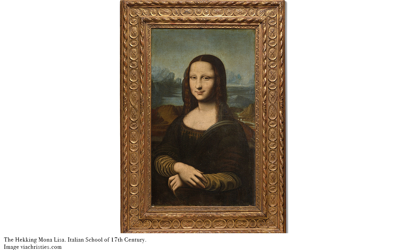 The Hekking Mona Lisa – where the value of a painting, even a very